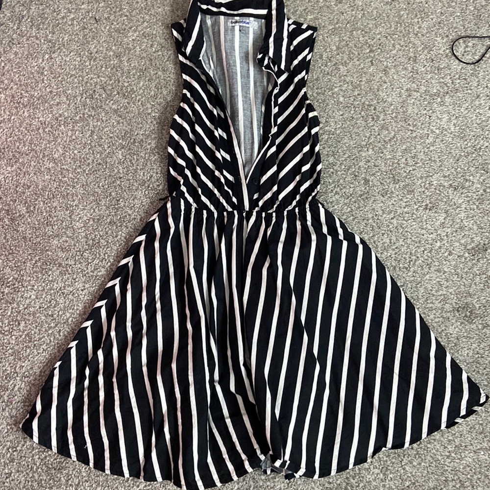 Black and white dress